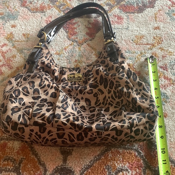 Leopard print Coach handbag - Picture 6 of 6